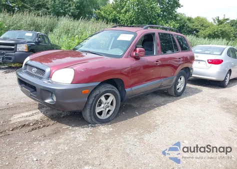 2004 Hyundai Santa Fe Gls z USA, uszkodzony, nr VIN KM8SC73D64U681881